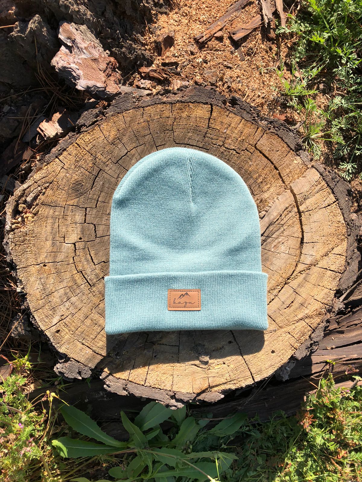 Beanie Verde Grisáceo